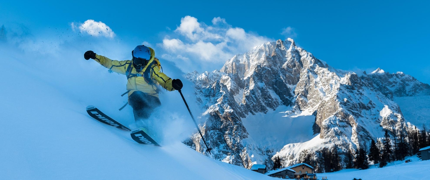 Courmayeur med offpiståkning